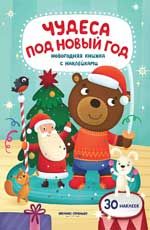 Чудеса под Новый год: книжка с наклейками