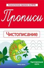 Прописи: чистописание: подготовительная группа